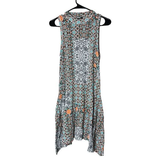 Maeve Dresses & Skirts - Anthropologie Maeve BOHO Floral Mixed Print Sleeveless Dress Size Small